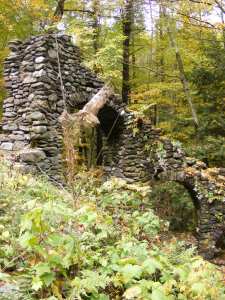 Madame Sheri's "castle," near the trailhead in Chesterfield