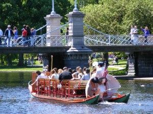 Swan boat, Boston Public Garden