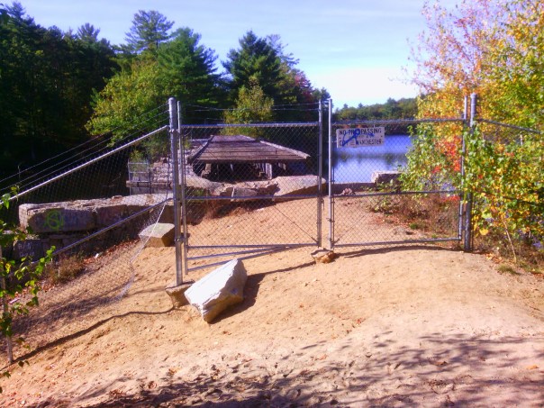 This will be a pedestrian crossing, someday.