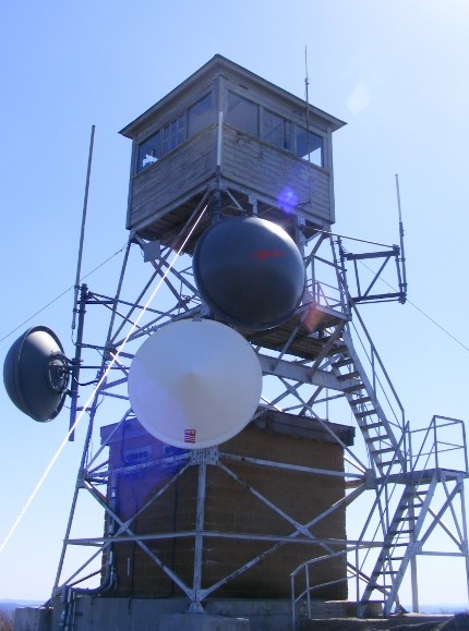 Pitcher Mountain fire tower, Stoddard NH