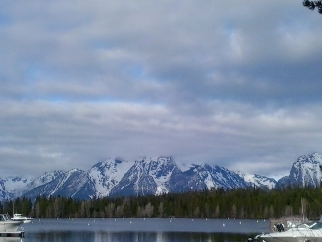 view from Colter Bay GTNP