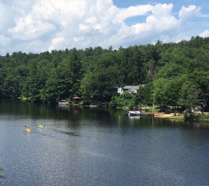 Piscataquog from Singer bridge