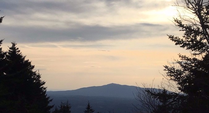 Monadnock at dusk