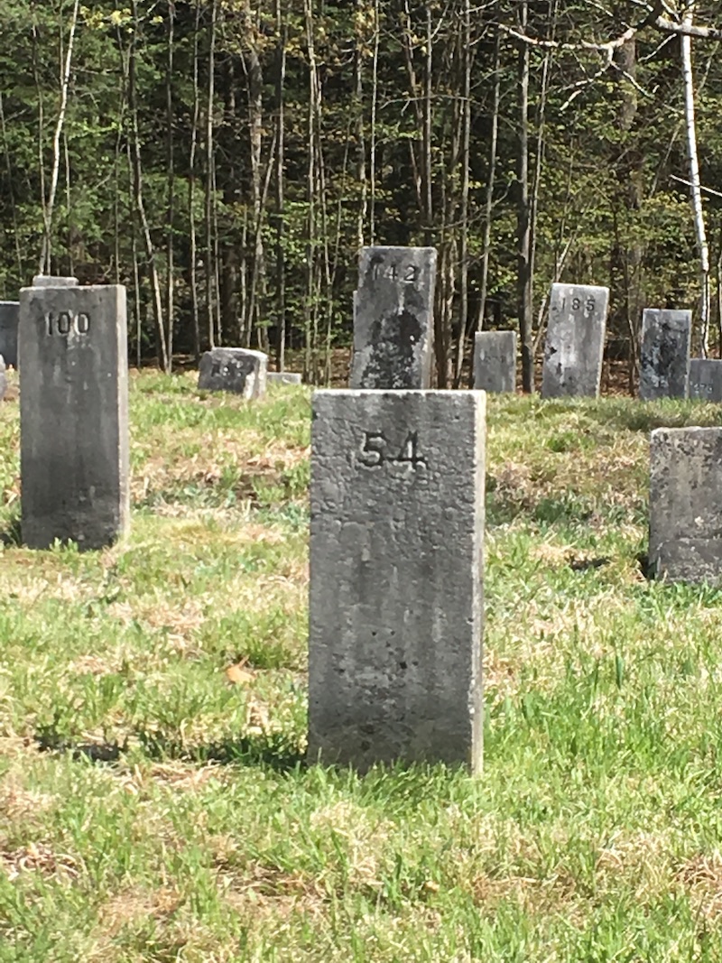gravestones in Goffstown NH