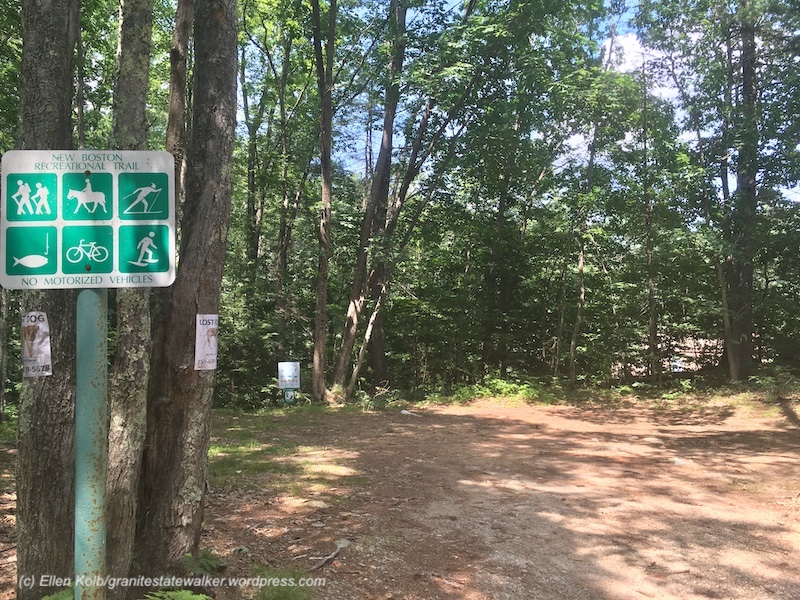 New Boston NH rail trail