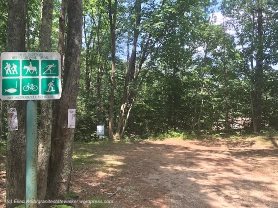 New Boston NH rail trail