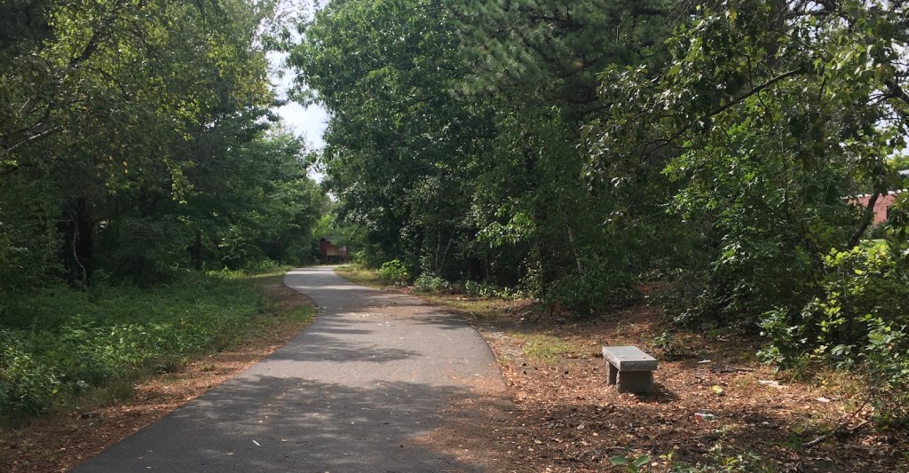 Nashua Heritage Rail Trail, New Hampshire. Photo by Ellen Kolb.