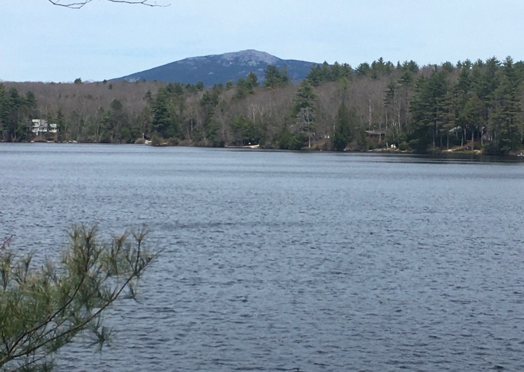 Rockwood Pond in Fitzwilliam , New Hampshire, with Mount Monadnock in the background.